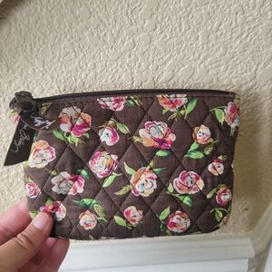 EUC Vera Bradley Zip up Pouch 🤎